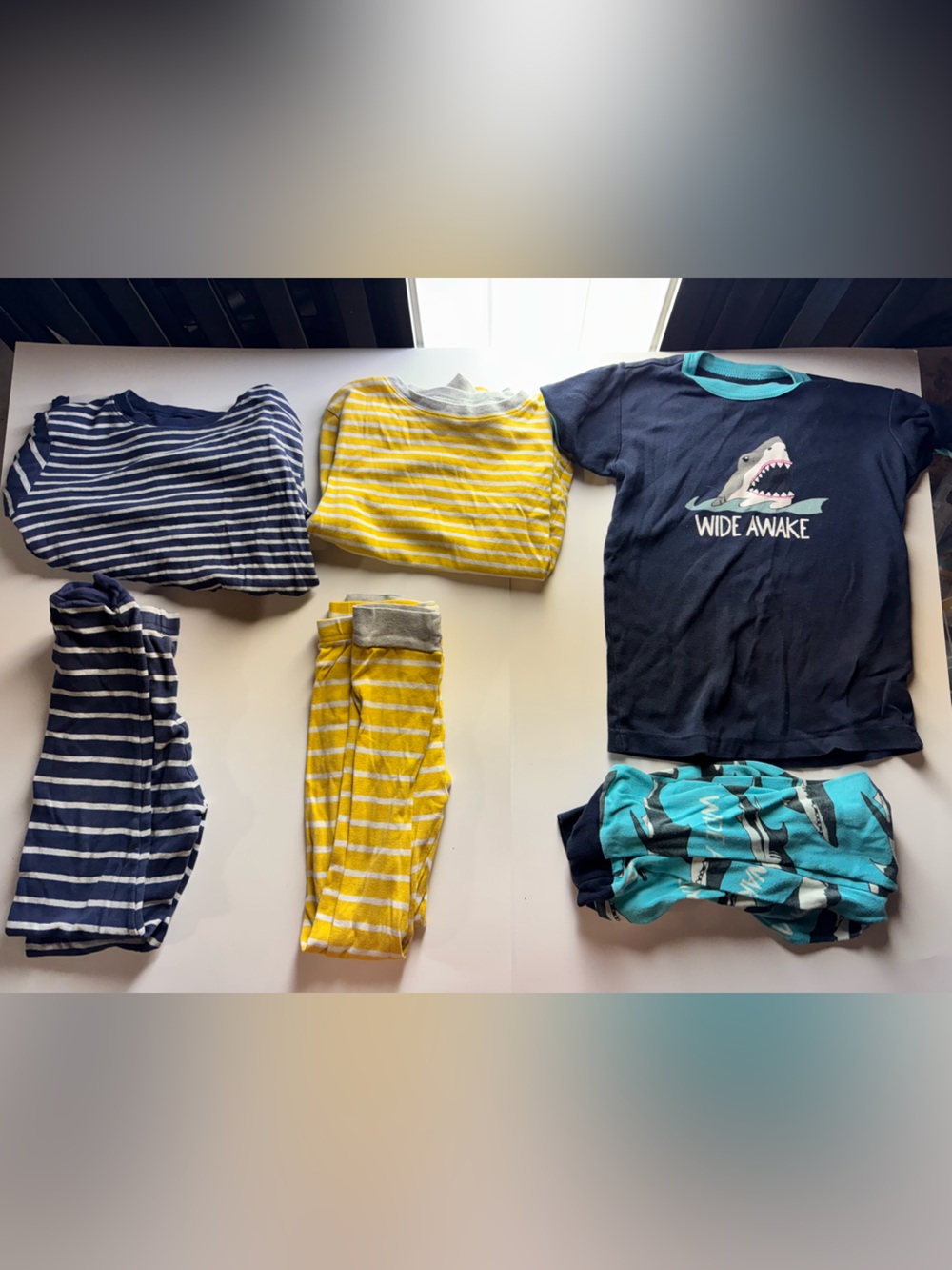Lazy One/Carters Three PJ Bundle Size 7/8